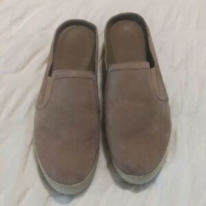 Vince camuto twine wrapped suede slip-ons